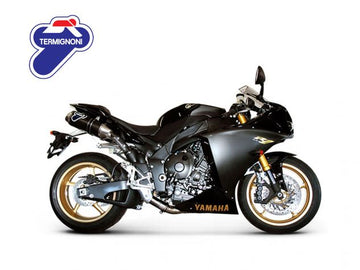 YAMAHA R1 09-11 TERMIGNONI COMPLETE STAINLESS STEEL EXHAUST SYSTEM