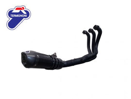 YAMAHA MT-09 / XSR 900 TERMIGNONI COMPLETE BLACK / CARBON EXHAUST SYSTEM - 0