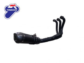 YAMAHA MT-09 / XSR 900 TERMIGNONI COMPLETE BLACK / CARBON EXHAUST SYSTEM - 0