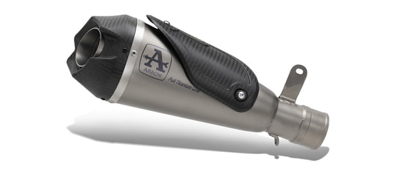 Ducati StreetFighter V2 Titanium Works silencers (right and left) with carby end cap