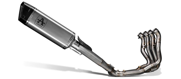 Kawasaki ZX-10RR Half system racing - Pro-Race titanium silencer + titanium link pipe ø65mm.