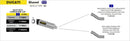 Ducati Diavel Race-Tech carby silencer with carby end cap-3