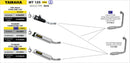 Yamaha MT 125 Street Thunder aluminium "Dark" silencer-4