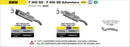 BMW F 900 GS / GS Adventure Indy Race EVO aluminium "Dark" silencer with carby end cap-4