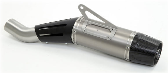 Yamaha XSR 700 Jet-Race nichrom silencer with carby end cap