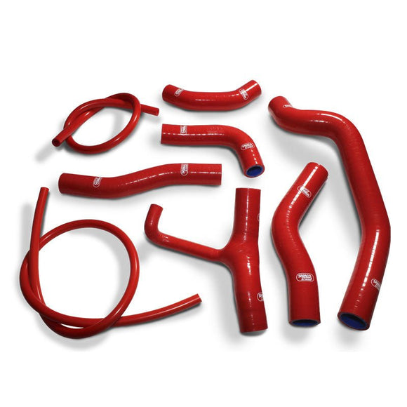 Ducati Hypermotard 950 / 950 SP 2019 - 2025 8 Piece Samco Sport Silicone Radiator Coolant Hose Kit - P3Tuning