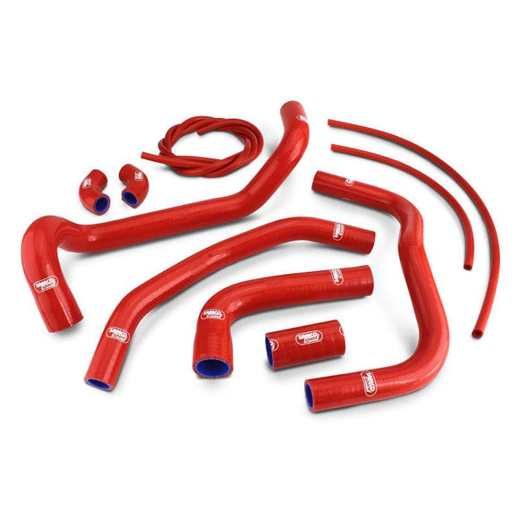 Ducati Multistrada V4 2022 - 2025 10 Piece Samco Sport Silicone Radiator Coolant Hose Kit - P3Tuning