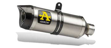 Benelli BN 302 S Street Thunder aluminium "Dark" silencer with carby end cap