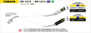 Yamaha WR 125 R/X Street Thunder aluminium silencer with carby end cap-4
