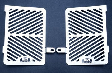 Stainless Steel Radiator Guard for Honda XL700V Transalp '08-