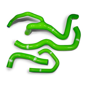 KAWASAKI ZX 6R 2009 - 2025 4 Piece Y - Piece Race Design Samco Sport Silicone Radiator Coolant Hose Kit - P3Tuning