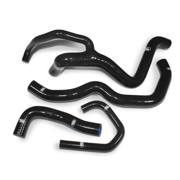KAWASAKI ZX 6R 2009 - 2025 4 Piece Y - Piece Race Design Samco Sport Silicone Radiator Coolant Hose Kit - P3Tuning