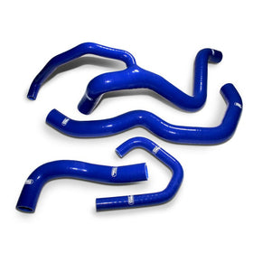 KAWASAKI ZX 6R 2009 - 2025 4 Piece Y - Piece Race Design Samco Sport Silicone Radiator Coolant Hose Kit - P3Tuning