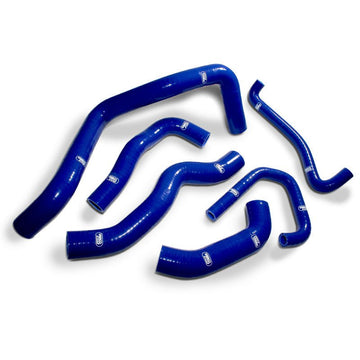Kawasaki ZX 6R 2009 - 2025 6 Piece OEM Replacement Samco Sport Silicone Radiator Coolant Hose Kit - P3Tuning