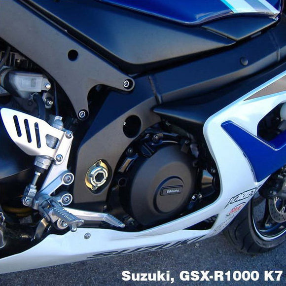 GB Racing Suzuki GSX-R1000 K5-K8 Stock Secondary Engine Cover Set