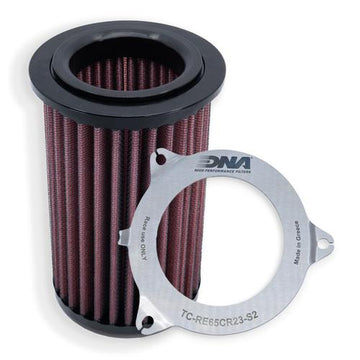ROYAL ENFIELD SUPER METEOR 650 (22 - 24) DNA STAGE 2 AIR COVER AND FILTER - P3Tuning