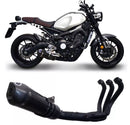YAMAHA MT-09 / XSR 900 TERMIGNONI COMPLETE BLACK / CARBON EXHAUST SYSTEM-1