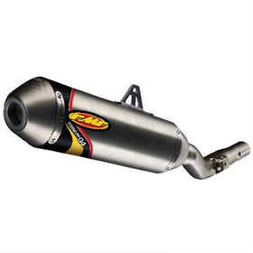 END OF LINE Q4 Ti Slip-On Exhaust Silencer 10-10 Honda CRF 250 R - FMF 041381