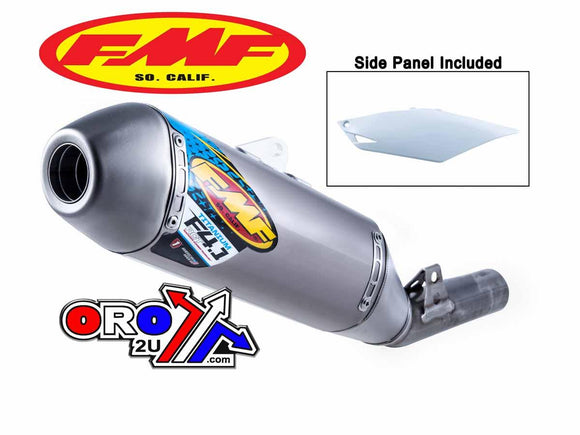 END OF LINE Factory 4.1 RCT Titanium SL Exhaust Silencer 14-17 Honda CRF 250 R - FMF 041527