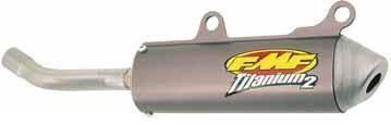 END OF LINE Titanium 2 Exhaust Silencer 03-17 KTM Husqvarna 85 SX SXS XC TC 105 - FMF 025066