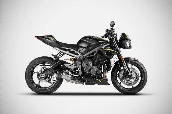 Triumph Street Triple Triple 765 2020-2022 Zard STREET TRIPLE 765 EXHAUST | SLIP-ON (20-22)