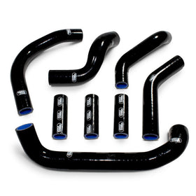 Suzuki GSX - R 1100 (WP / WR / WS) 1993 - 1998 8 Piece Samco Sport Silicone Radiator Coolant Hose Kit - P3Tuning