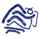 Suzuki GSX - R 750 2011 - 2025 8 Piece Samco Sport Silicone Radiator Coolant Hose Kit - P3Tuning