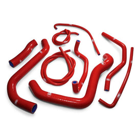 Suzuki GSX - S 750 / Z 2017 - 2025 9 Piece Samco Sport Silicone Radiator Coolant Hose Kit - P3Tuning