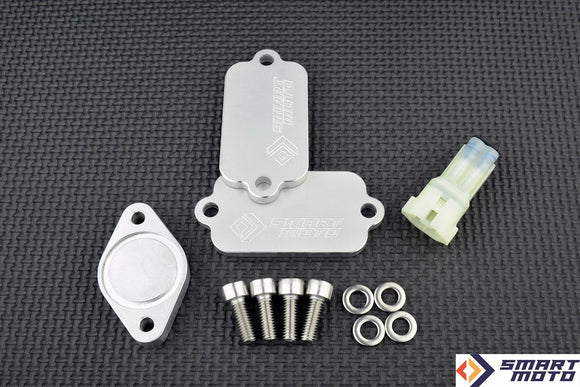 Suzuki SV 650 2003 - 2006 PAIR/AIS Valve Removal kit with Block Off plates - P3Tuning