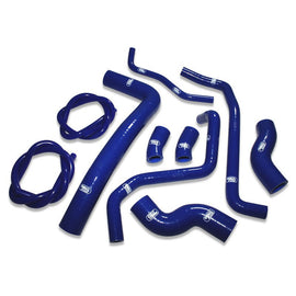 Suzuki SV 650 2016 - 2025 10 Piece Samco Sport Silicone Radiator Coolant Hose Kit - P3Tuning