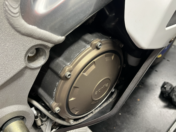 GB Racing Aprilia RSV 1000 R Factory/Nera 2004-2010; TUONO 2005-2010; RSV 1998-2003; TUONO 2002-2005 Stock Secondary Engine Cover - Clutch/Gearbox
