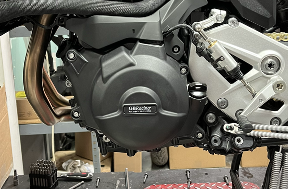 GB Racing BMW F 900 XR 2020-2026; F 850 GS and F 750 GS 2019-2023; F 900 R 2020-2026; F 800 GS 2025-2026; F 900 GS & GSA 2025-2026 Stock Secondary Engine Cover - Alternator/Generator