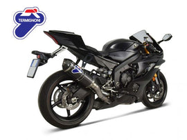 YAMAHA R6 2006-2019 TERMIGNONI COMPLETE RACING EXHAUST RELEVANCE CARBON