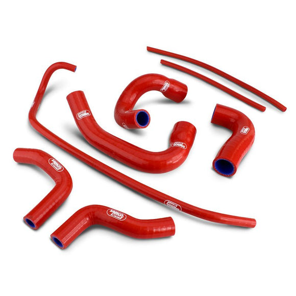 Yamaha MT 09 (890cc) 2021 - 2024 8 Piece Samco Sport Silicone Radiator Coolant Hose Kit - P3Tuning