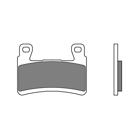 KAWASAKI ZX-6R 636 13- Front brake pads Brembo Racing- RC