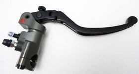 Brembo CNC Machined Radial Master Cylinder 19mm Diam Bore with 20 Ratio Flip up Lever (XR01112) - 0