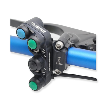 Kawasaki ZX-10R RR 2021 onward - BSD Aluminium 4 function race switch - clutch mount - Up Right Down Reset - 0