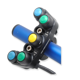 Kawasaki ZX-10R RR 2021 onward - BSD Aluminium 7 function race switch - Up Right Down Reset Pit Lap EB/TC +/- - 0