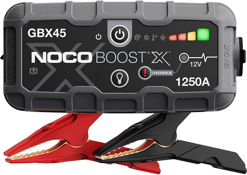 Noco Genius Smart Booster GBX45 1250 Amp UltraSafe Lithium Jump Starter