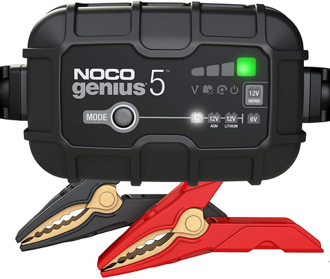 Noco Genius 5 Smart Charger 5-Amp LITHIUM COMPATIBLE