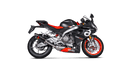 APRILIA RS 660 2021-2022 Akrapovic Carbon Silencer Road legal 2-1 Full System - Road Legal-2