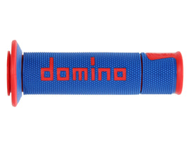 Domino Road & Race Blue & Red A450 Grips to fit Road Bikes open - 0