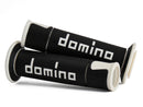 Domino Road & Race Black & White A450 Grips to fit Road Bikes-1