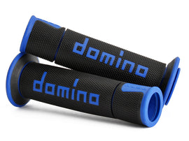 Domino Road & Race Black & Blue A450 Grips to fit Road Bikes
