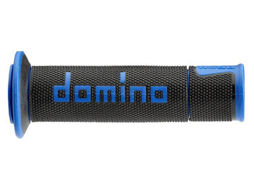 Domino Road & Race Black & Blue A450 Grips to fit Road Bikes - 0