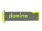 Domino Road & Race Grey & Fluo A450 Grips to fit Road Bikes