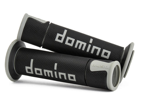 Domino Road & Race Black & Grey A450 Grips to fit Road Bikes