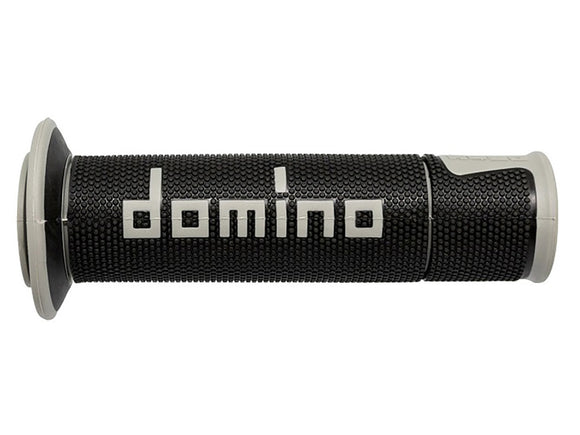 Domino Road & Race Black & Grey A450 Grips to fit Road Bikes