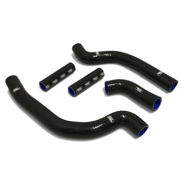 Aprilia RSV4 / RF / RR 2009-2022 5 Piece Samco Sport Thermostat Bypass Silicone Radiator Coolant Hose Kit