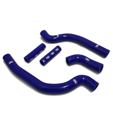 Aprilia RSV4 / RF / RR 2009-2022 5 Piece Samco Sport Thermostat Bypass Silicone Radiator Coolant Hose Kit